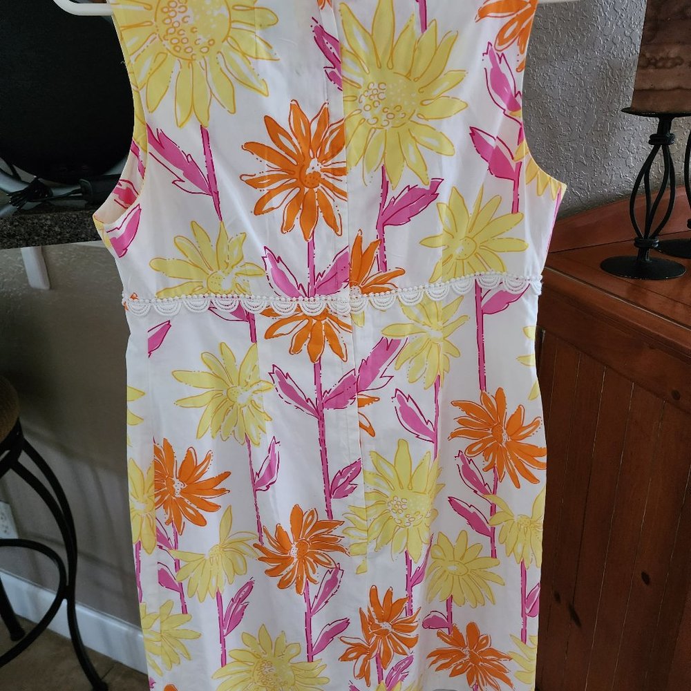 Lilly Pulitzer Night and Day Shift Dress-Size 8